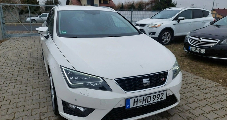 Seat Leon cena 45900 przebieg: 173111, rok produkcji 2015 z Międzybórz małe 781